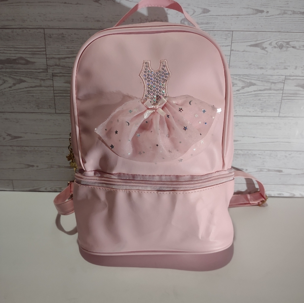 Dance Backpack Pink Tutu Design